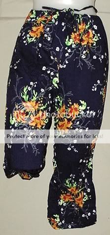 NWT-Island-Imports-Black-capri-lightweight-sun-pants-swim-coverup-XS-or-XL