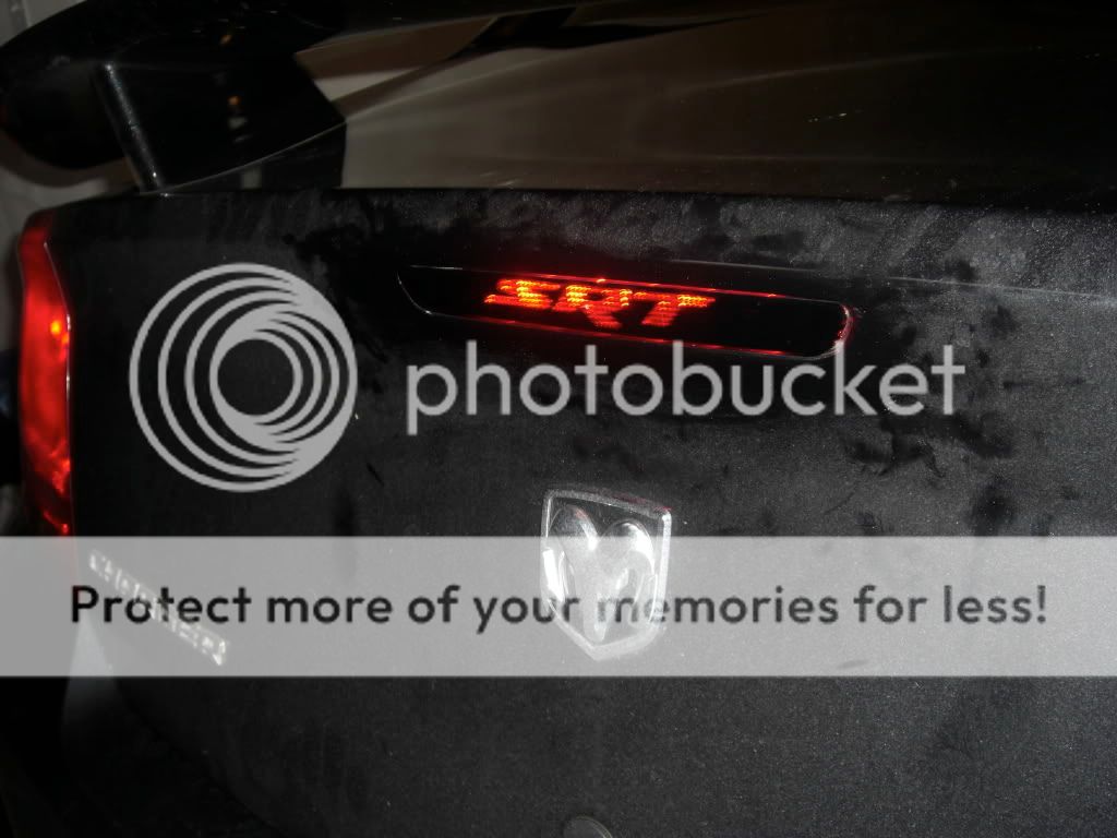 3rd Brake Light Decal Charger Forums