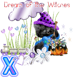 Witch dreams dream Traum animated alphabet gif Pictures, Images and Photos