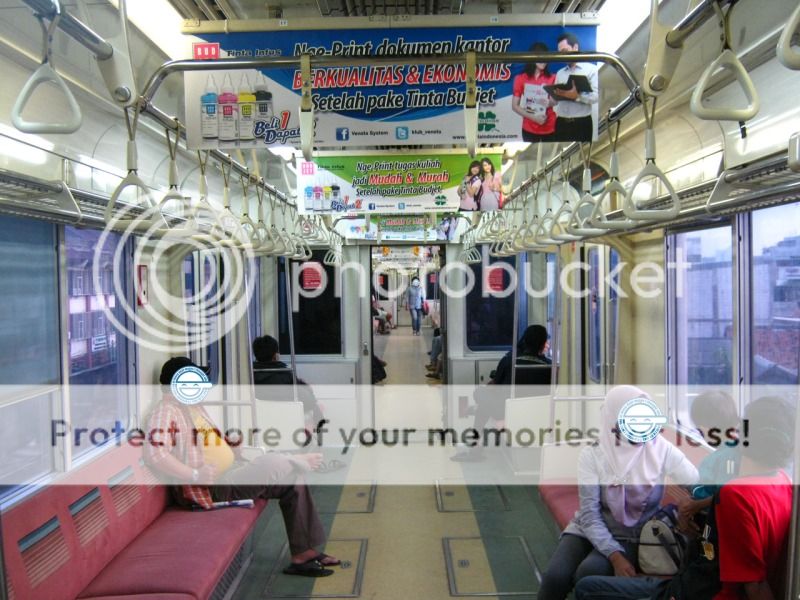 Inside the train Inside the train