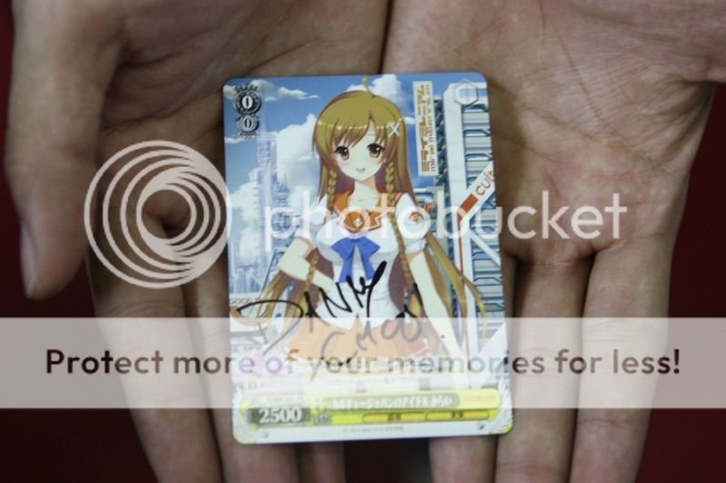 Mirai Weiss Schwarzz card Mirai Weiss Schwarzz card