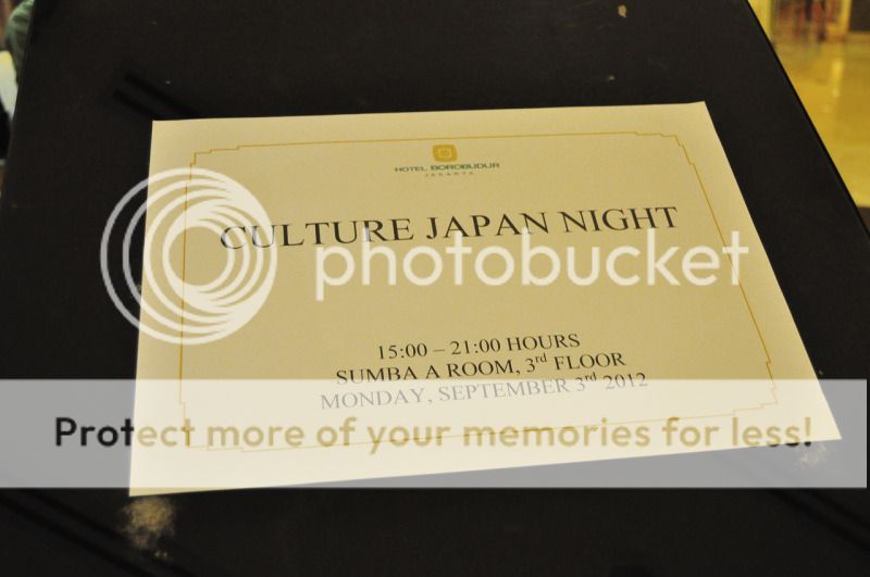 Culture Japan Night at Hotel Borobudur Culture Japan Night at Hotel Borobudur