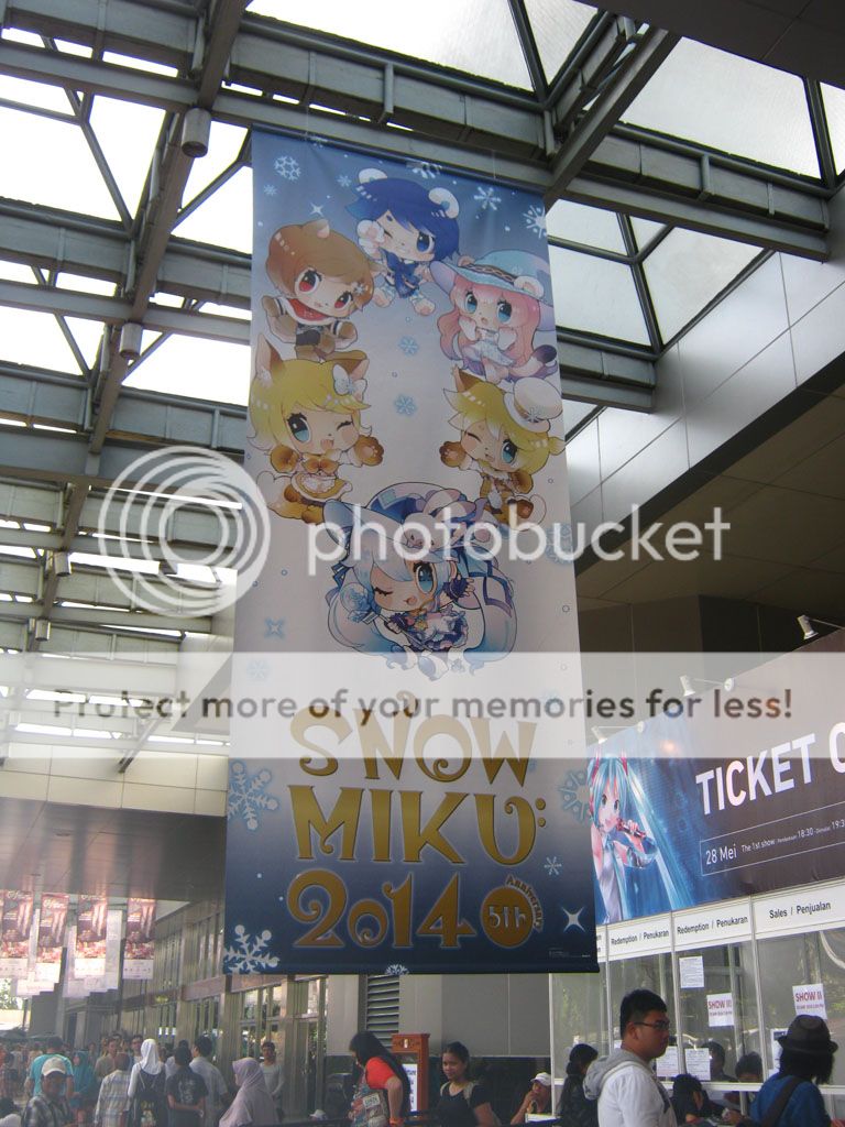 Banner Bawang Salju alias Snow Miku